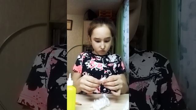 Ашка из ватного диска и дезодоранта смотреть онлайн