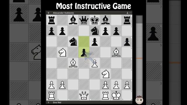 Iivo Nei - Alexander Koblents || Tallin, USSR @chessbuddies 🔴 Most Instructive #chessgame