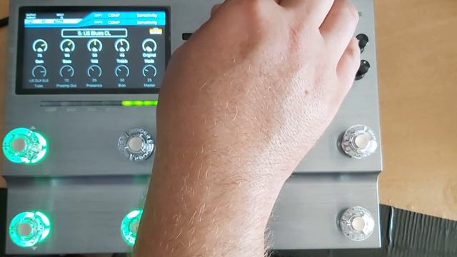 MOOER GE 300 Lite menü felépítés, szimulációk смотреть онлайн