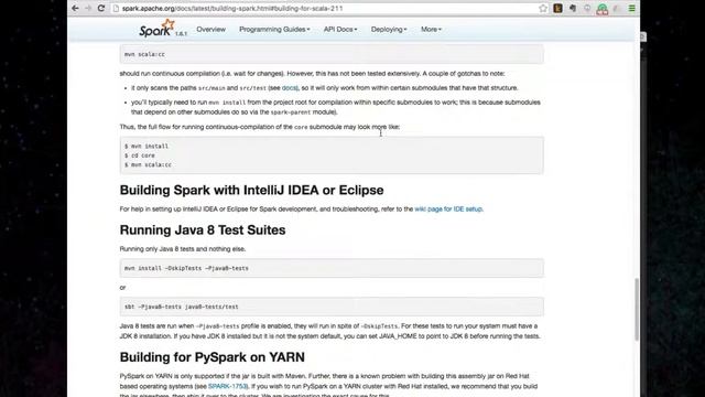 Building a Spark Scala 2.11 Distribution смотреть онлайн