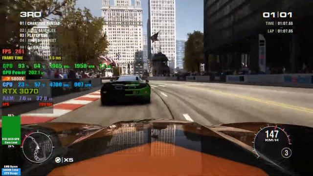 Grid 2 RTX 3070 Gigabyte Eagle Benchmark Ryzen 5800x 1080p смотреть онлайн