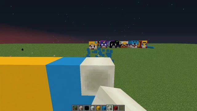 как построить голову бравлера Пайпер?//MINECRAFT смотреть онлайн