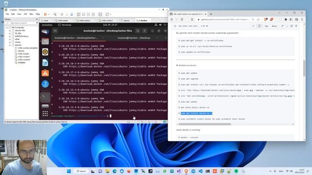 18-Ubuntu da docker ve docker-compose kurulumu смотреть онлайн