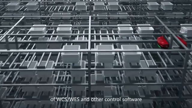 Standard Tote-handling Shuttle Robot System-SLS300 смотреть онлайн
