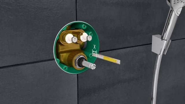 Hansgrohe ShowerSelect installation in a renovated bathroom смотреть онлайн