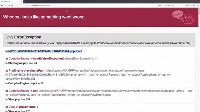 S3-WEB2-E03P1 - Blade Template (Percabangan/Pengkondisian dan Perulangan) pada Laravel смотреть онлайн