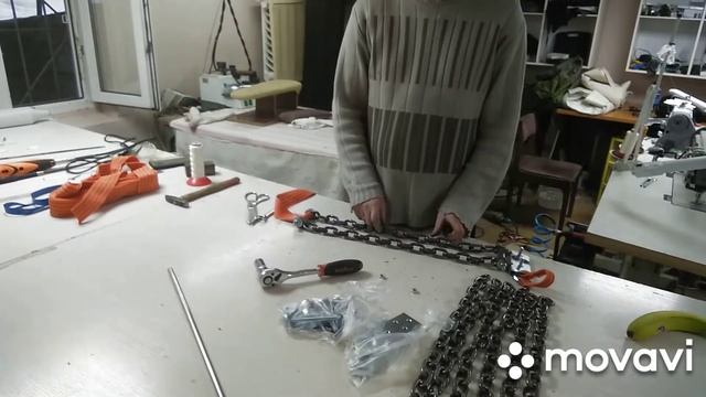 Как сделать браслеты противоскольжения на Ф-Бел 160 своими руками. смотреть онлайн