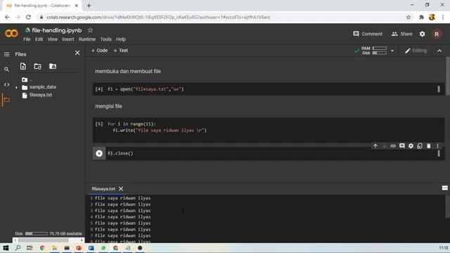 File Handing (open, append, read) di Python | Basic Python | Pemrograman Dasar Python | Part 33 смотреть онлайн