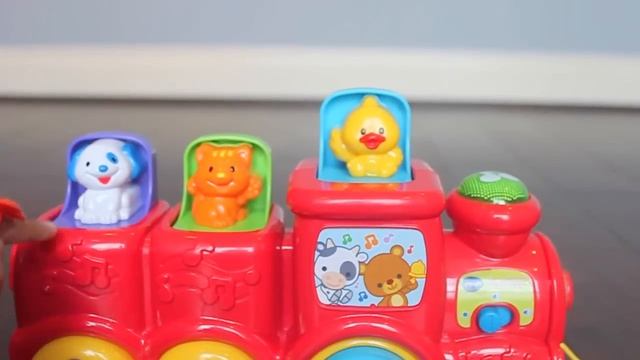 Roll and Surprise Animal Train by Vtech | Toys Academy смотреть онлайн