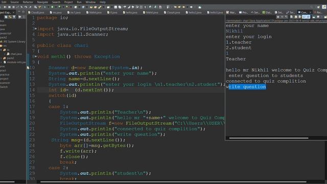 Escape String in Java Prog || String Int escape character using Scanner || Allam Nikhil #java смотреть онлайн