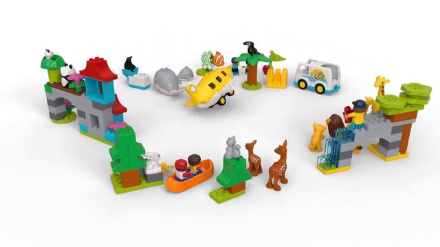 LEGO 10907 World Animals - LEGO Duplo смотреть онлайн