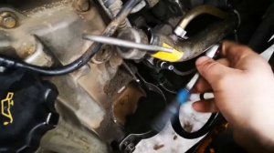 замена насоса подкачки топлива jcb4cx