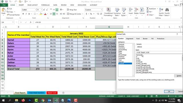 Text show with Plus Minus numbers in excel | Excel Expert Bangladesh смотреть онлайн