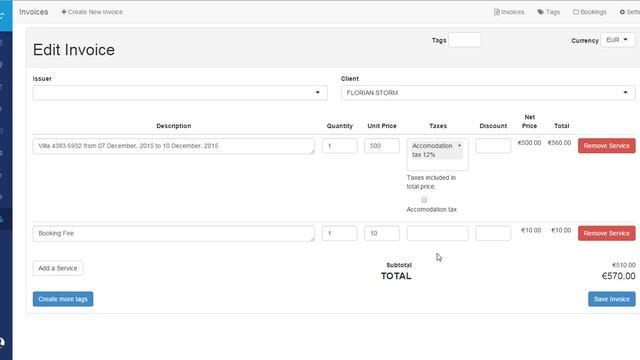 How to create an invoice thanks to BookingSync Invoice app смотреть онлайн