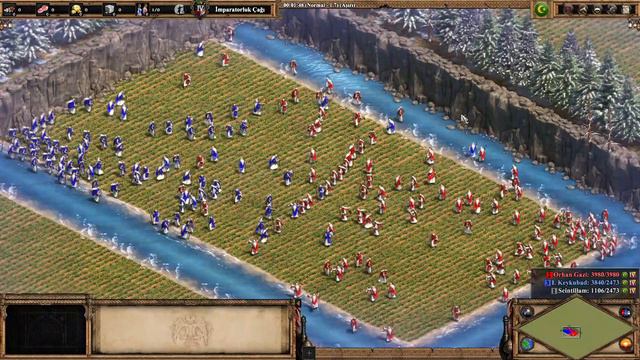100 Priest vs 100 Priest (Age of Empires 2 Definitive Edition) смотреть онлайн