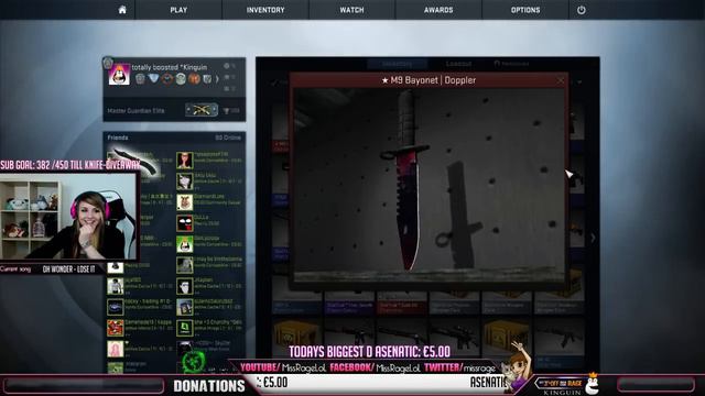 CS:GO Knife Unboxing - M9 Bayonet Doppler смотреть онлайн
