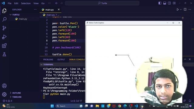 Python Turtle Tutorial | Code With Ayush смотреть онлайн