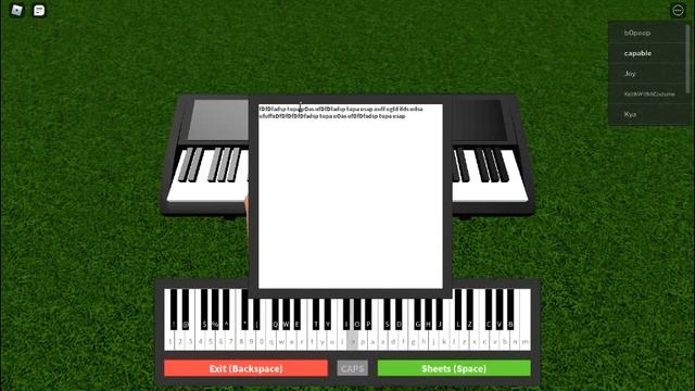playing Fur Elise on Roblox piano by @Beethoven (40 Fps) смотреть онлайн