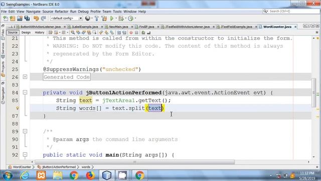 JAVA Netbeans in Hindi #32 | Word Counter смотреть онлайн