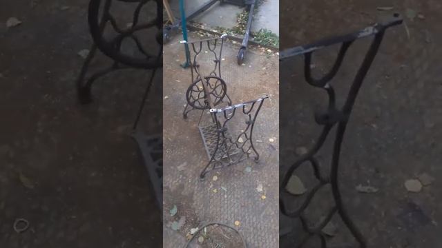 чугунная станина Зингер. Сварка смотреть онлайн