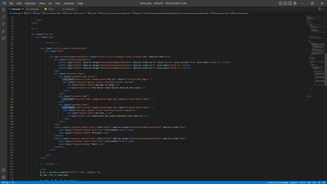 Develop a carousel for homepage using Bootstrap and JavaScript смотреть онлайн