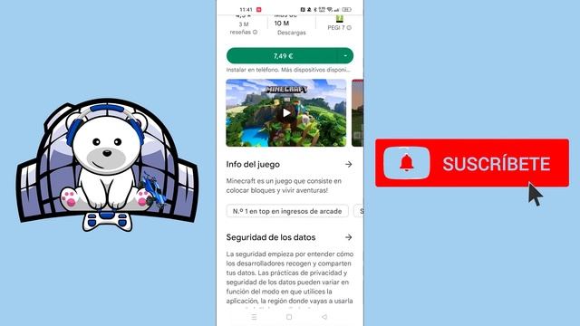 Como Descargar MINECRAFT para ANDROID en 2023 ✅ OFICIAL PLAY STORE смотреть онлайн
