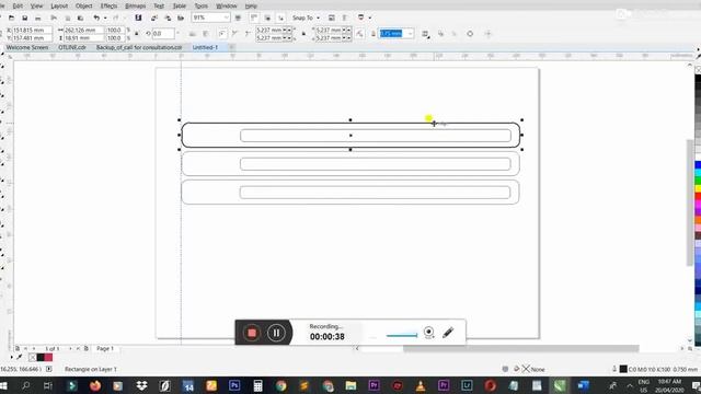2020 NEW WAY OF SHAPE AND OUTLINE COLOUR TURORIAL IN CorelDRAW 2018 смотреть онлайн