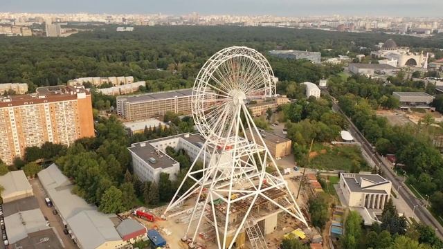 Самое Большое Колесо Обозрения в Европе | СОЛНЦЕ МОСКВЫ на ВДНХ смотреть онлайн