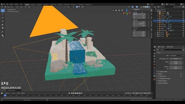 15 Isometric camera and background смотреть онлайн