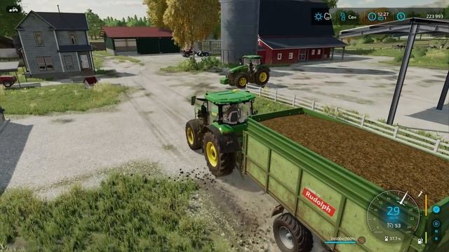 FS 22 - Купил молочных коров. Распахиваю новое поле - Фермер в Элк - Маунтин Вайоминг # 6 смотреть онлайн