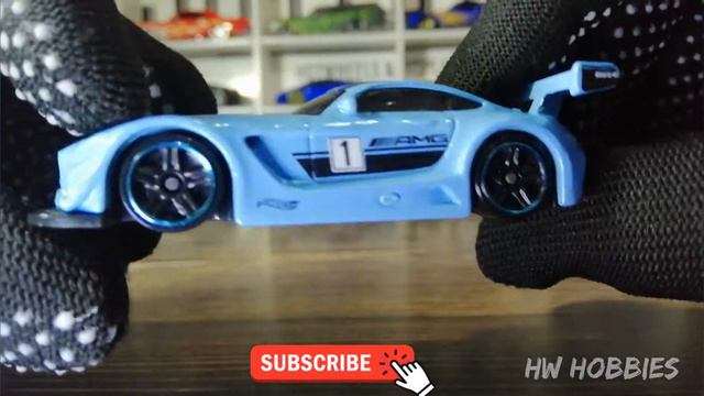 Review HotWheels MERCEDES AMG GT3 Case J Recolour 2019! смотреть онлайн