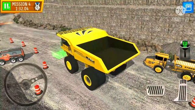 Quarry Driver 3 Giant Trucks Game | Dump Truck Driving Simulator – Android Gameplay смотреть онлайн