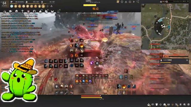 【Black Desert】CactuS Warrior PVP in Node War #1 смотреть онлайн
