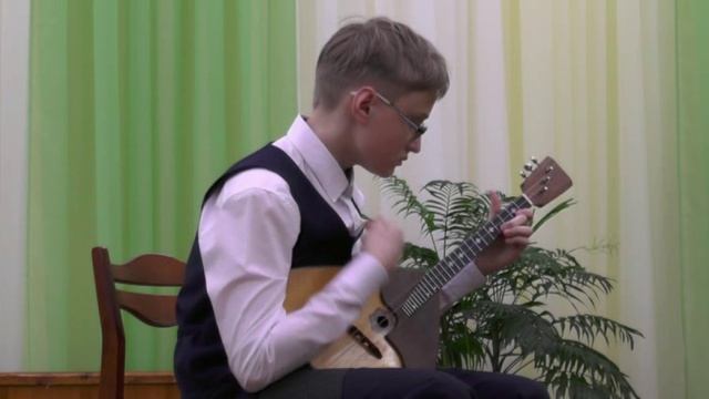 Алексеев Иван, балалайка - Мазурка № 4 - В.Андреев, преподаватель Царенко Николай Васильевич смотреть онлайн