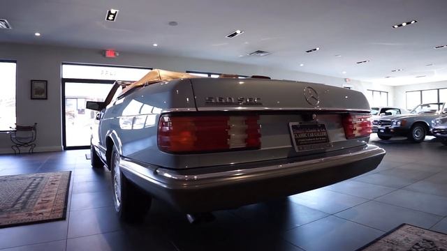 1986 MERCEDES-BENZ 560SEC CONVERTIBLE смотреть онлайн