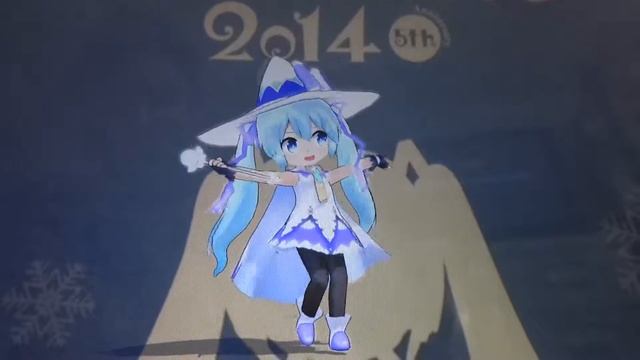 AHR Snow Miku 2014 Dance смотреть онлайн