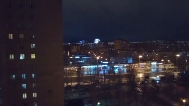 Ночная новогодняя канонада 1 января 2024 года Тольятти. смотреть онлайн