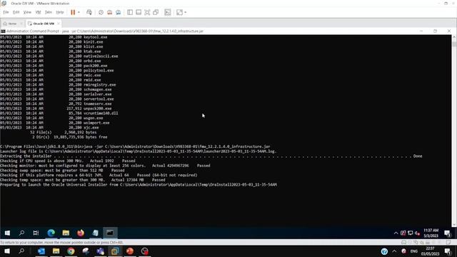 Oracle Analytics Server #OAS Installation 3 - Installation of Fusion Middleware Infrastructure смотреть онлайн