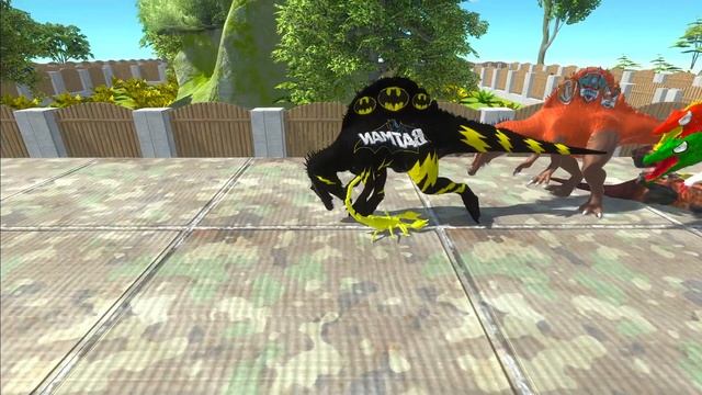 Jurassic World Evolution 2 Dinosaurs Race Champions Spino Superheroes Vs Velociraptor Dc Comics смотреть онлайн