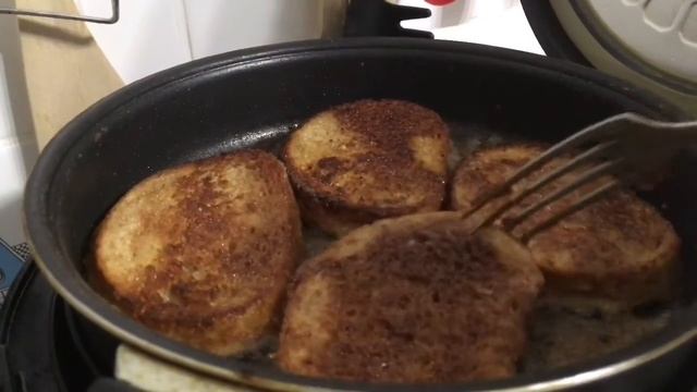 Сладкие гренки\Sweet croutons from childhood, the best dessert from the USSR