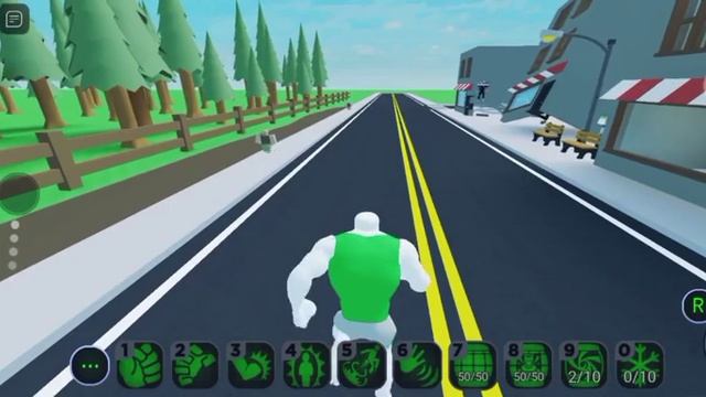 Показываю режим Bulked Up и свои способности // Roblox смотреть онлайн