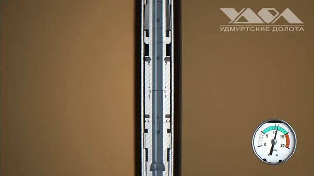 Крепление хвостовика стыковычным комлектом ТГС 101600000 06