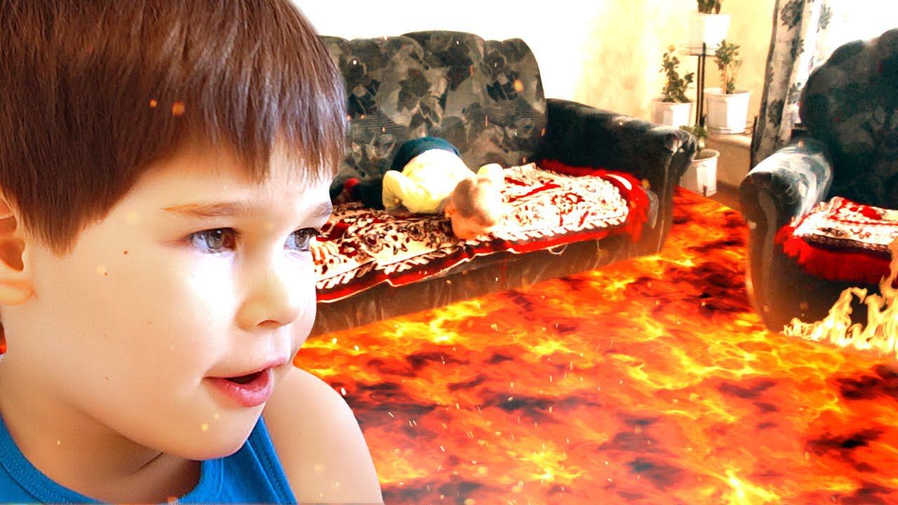 Пол это лава в Деревне / ЭрикШоу смотреть онлайн