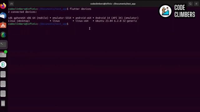 Commands to Create and Run Your First Flutter App on Linux, Android Emulator, and Real Device смотреть онлайн