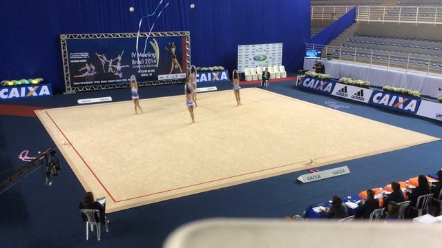 Brazilian group - Ball/Ribbon - International Meeting - Vitoria-Brazil 2014 classificatory смотреть онлайн