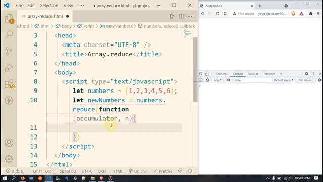 JavaScript Array Reduce смотреть онлайн