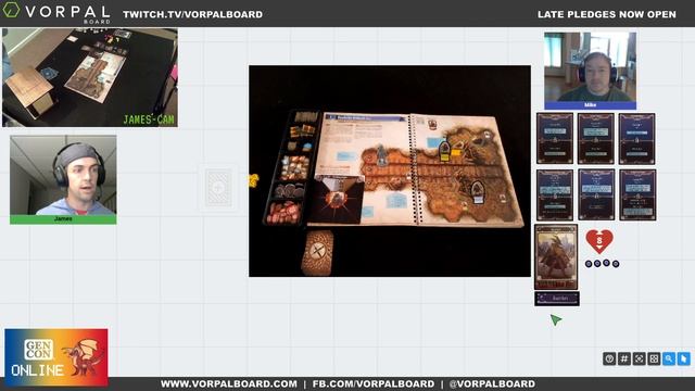 How to Use Vorpal Board to Play Games Online @ Gen Con Online смотреть онлайн
