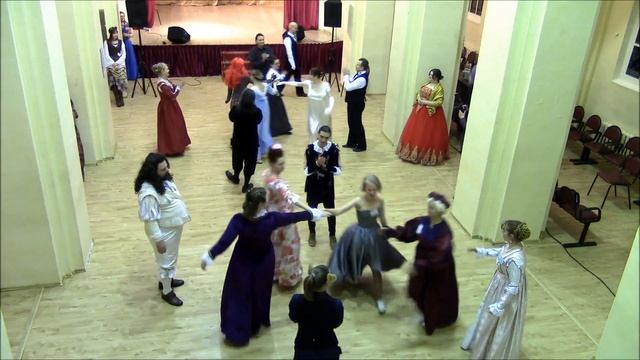 Фестиваль ролевых игр в Старом Замке. Старинные танцы.Танец 2 смотреть онлайн