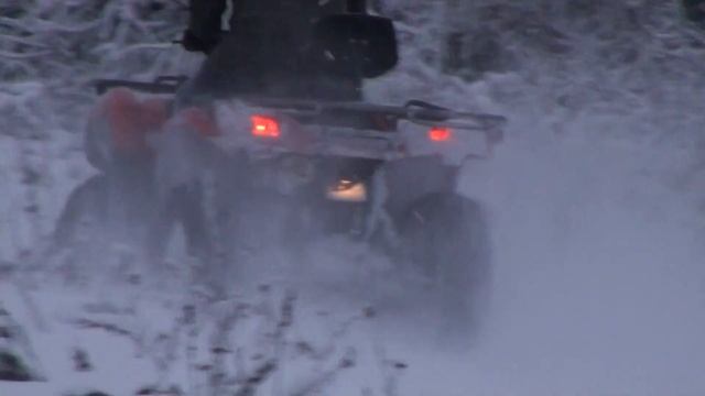 Stels 700D в снегу смотреть онлайн
