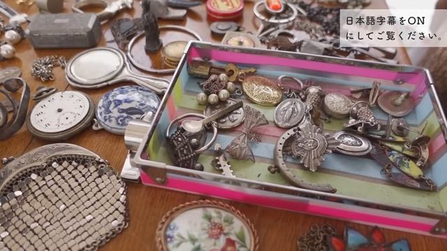 【やっと出会えた！購入品紹介】パリの骨董市で楽しいお買い物/  フランス暮らしvlog